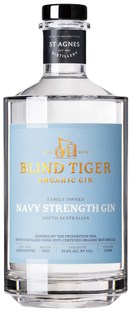 Blind Tiger Organic Navy Strength Gin